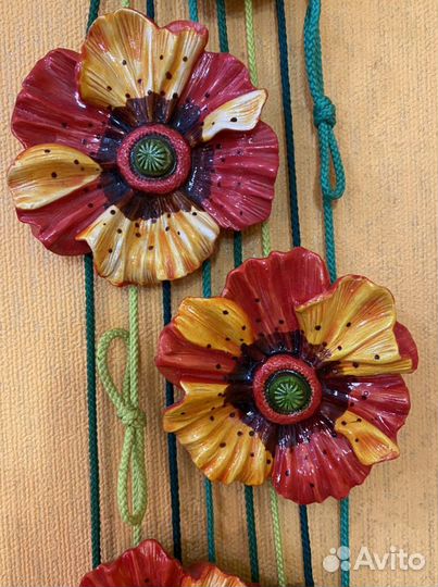 Настенное панно,керамика, ручная работа