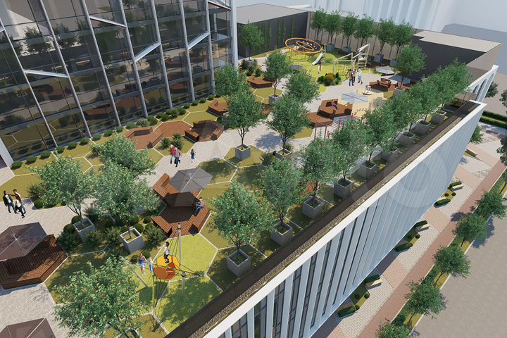 1-к. квартира, 53,1 м², 12/29 эт.