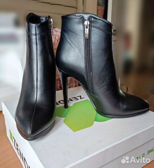 Ботильоны ботинки женские демисезонные