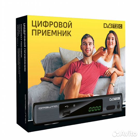 Ресивер DVB-T2/C (Wi-Fi)