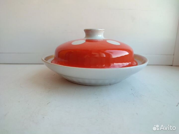 Масленка фарфор, Тернопольский фз, СССР