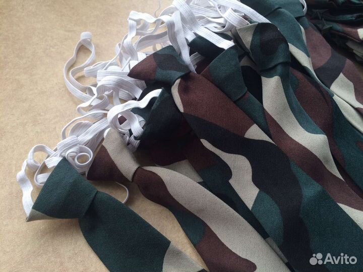 Пилотки и галстуки военные детские