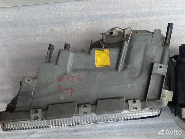 Фары на mercedes benz W126