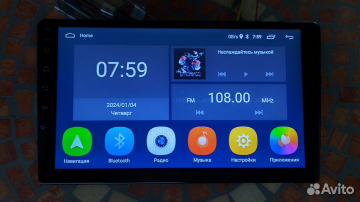 Android магнитола 9 дюймов