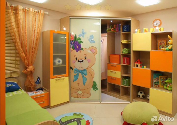 Шкаф детский доставка установка
