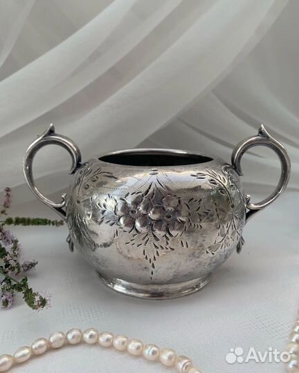 Сахарница в стиле ар нуво /англия