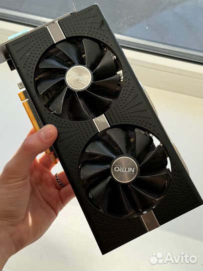 Видеокарта Sapphire AMD Radeon RX 580 nitro+ 4G