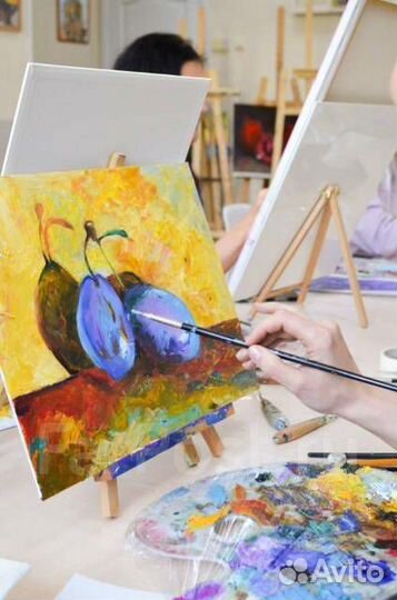 Уроки рисования, живописи, арт-терапия