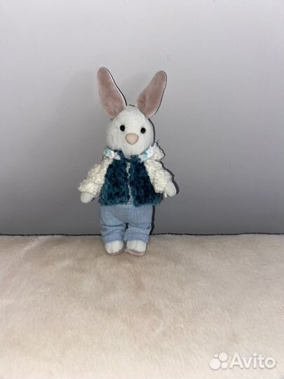 Зайчик тедди ручной работы