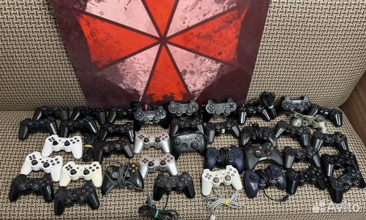 Геймпады ps2,ps3,xbox 360 (лот)