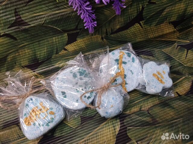 Бомбочка для ванны (много разных форм)