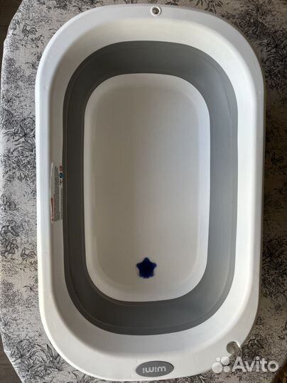 Ванночка складная с матрасиком