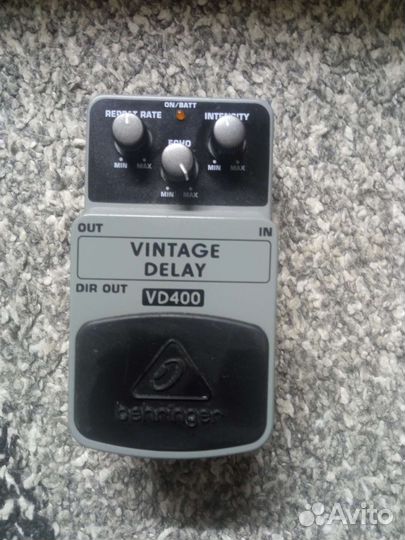Гитарная педаль behringer vd400