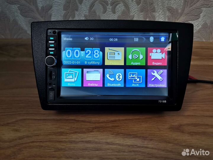 Магнитола 2 din LADA kalina, granta