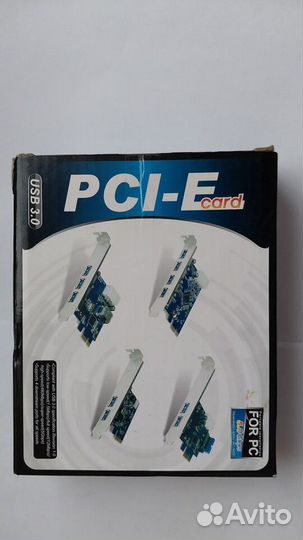 USB 3,0 PCI-E карта расширения