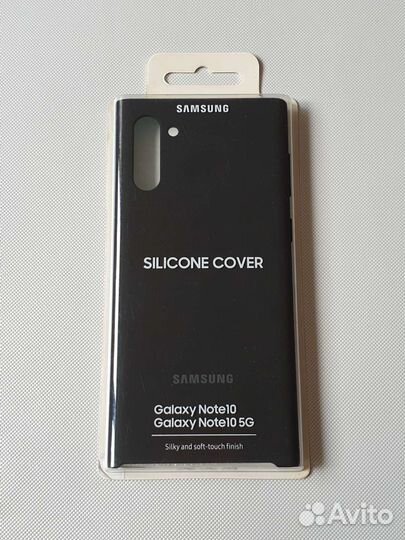 Чехол на Samsung Note 10 Silicone Cover оригинал