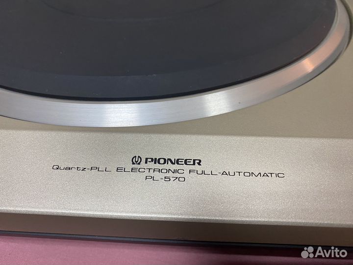 Проигрыватель винила Pioneer PL-570 Япония
