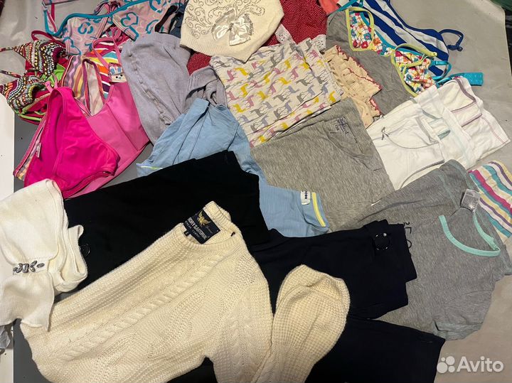 Пакет детских вещей на девочек от 122-164