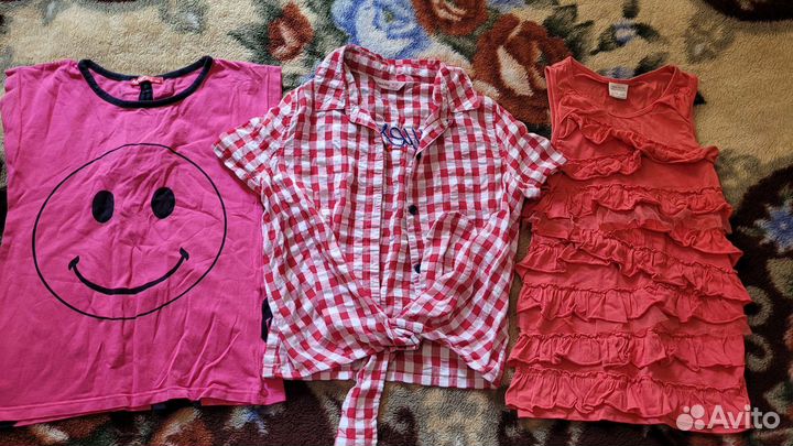 Детская одежда для девочек пакетом