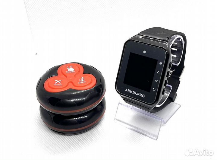 Система вызова официанта кнопка вызова и часы