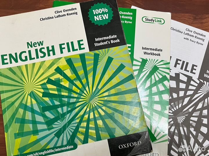 New english file intermediate комплект