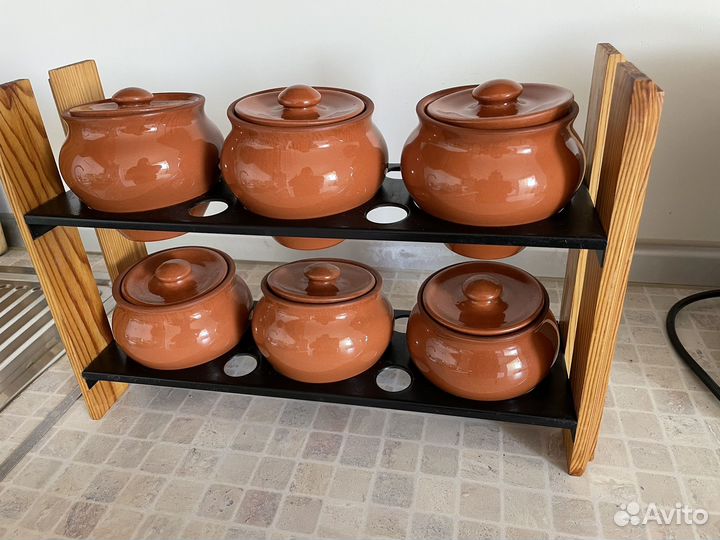 Горшок для запекания 0,5 литра