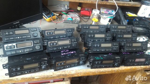 Климат-контроль Toyota жк-экран (с профилактикой)