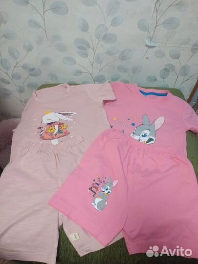 Детские вещи пакетом 110/116-122 девочка