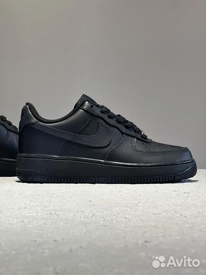 Кроссовки Nike Air force 1 натуральная кожа 40-45
