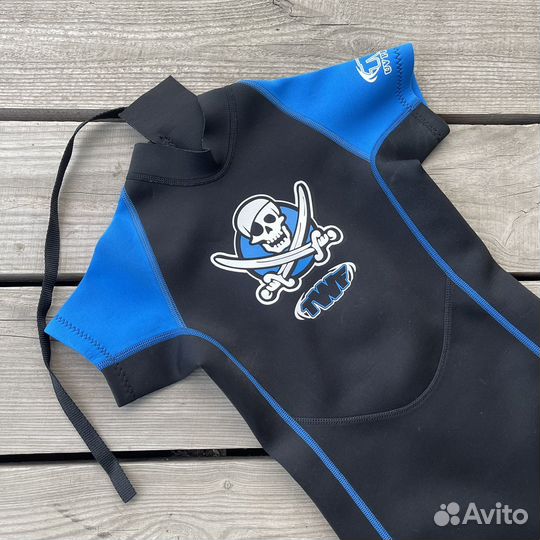 Гидрокостюм детский 110-116 размер 5-6 лет неопрен