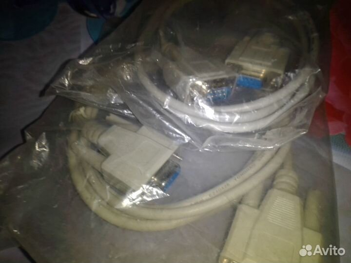 Кабель интерфейса RS-232 9-pin DB9P-DB9J (новый)