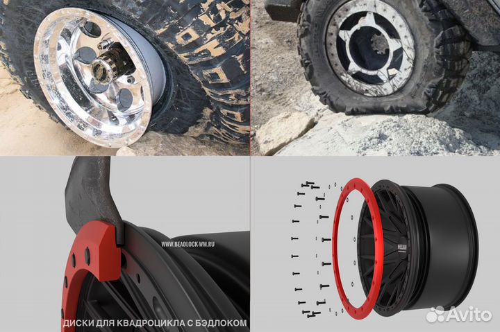 Диски с бедлоком 4*110 14 и Maxxis Bighorn 28