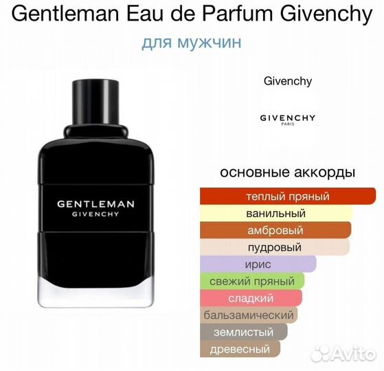 Духи Givenchy Gentleman Eau De Parfum