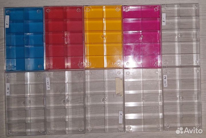 Боксы для хранения Киндеров 10 секций