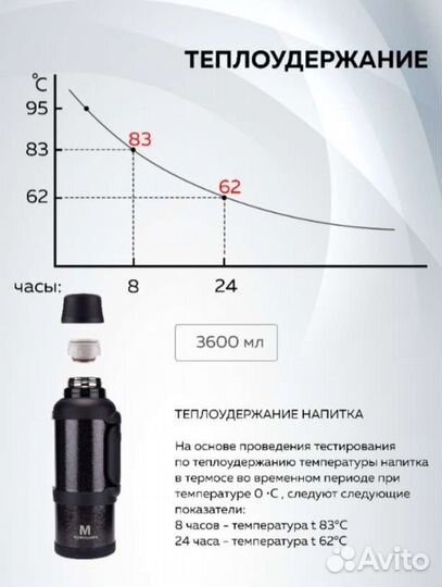 Термос большой 