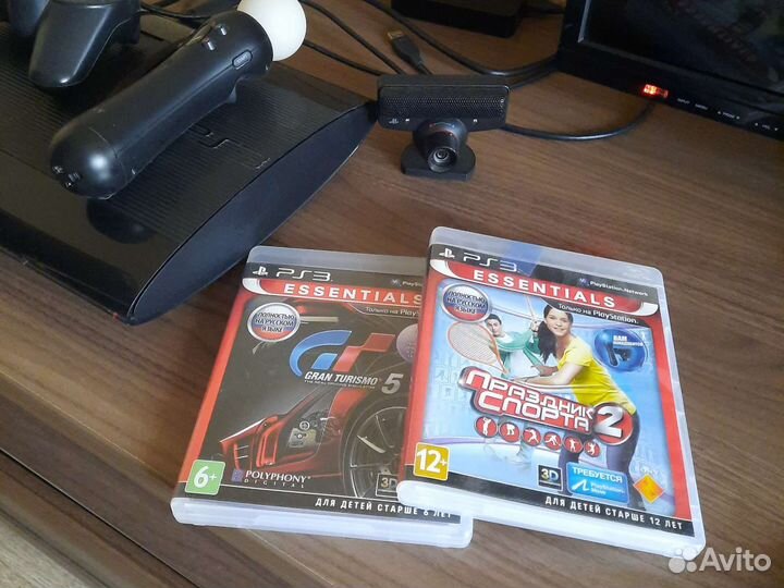 Игровая приставка ps3 super slim