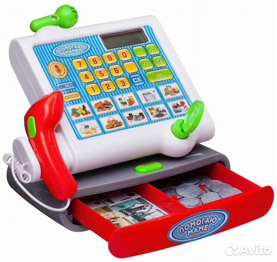 Касса в наборе с продуктами Помогаю маме PT-00579