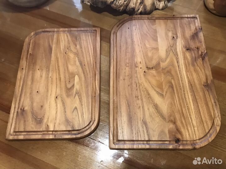 Разделочные доски (карагач, дуб)