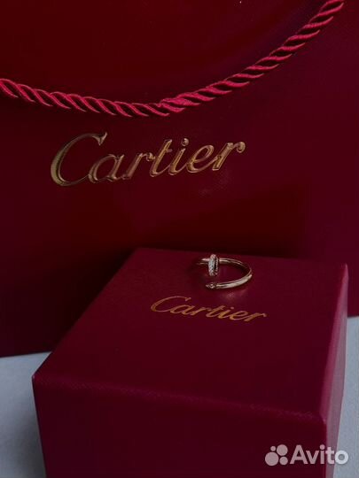 Cartier золотое кольцо