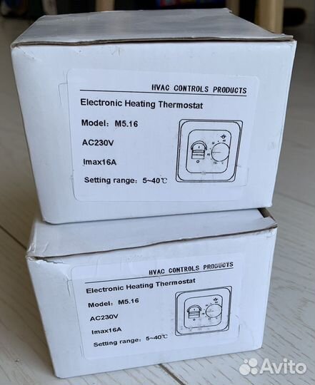 Термостаты ручные для теплого пола