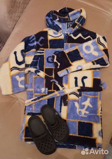 Халат банный детский