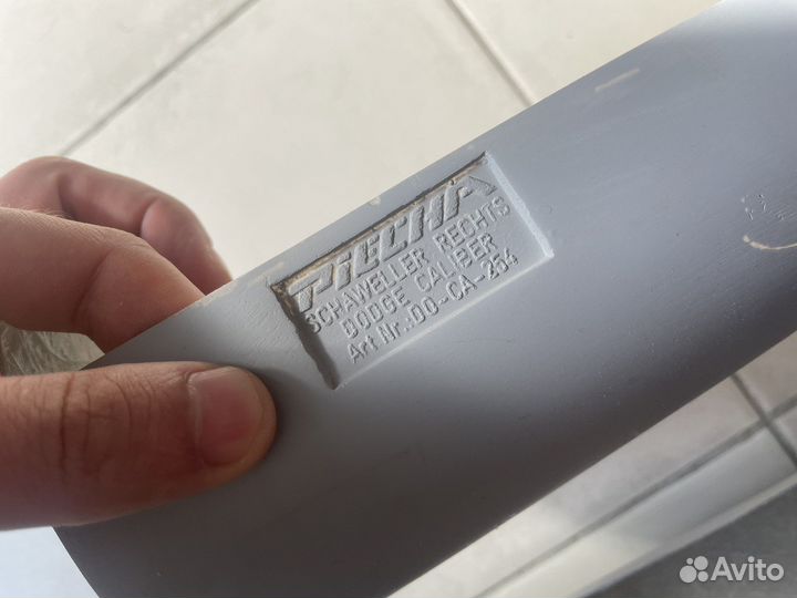 Накладки на пороги на Dodge caliber