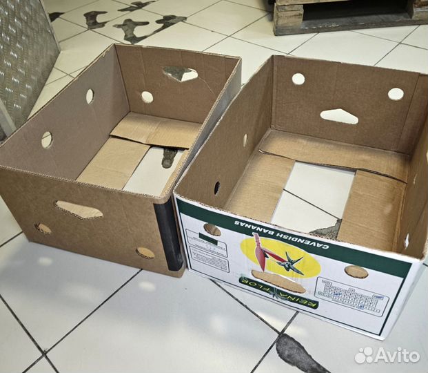 Коробки картонные бу