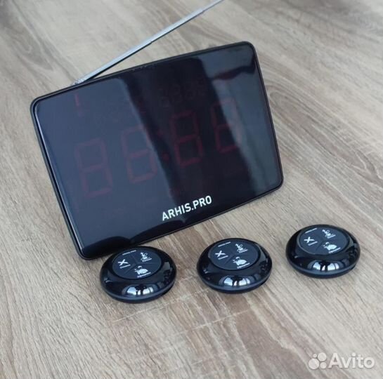 Комплект табло и кнопка вызова персонала