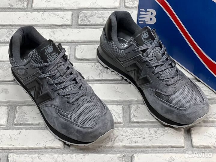 New balance 574цвет: Серый.Модель: мужская