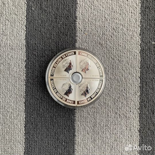 Коллеционная монета Острова Кука 2006 Нефть и газ