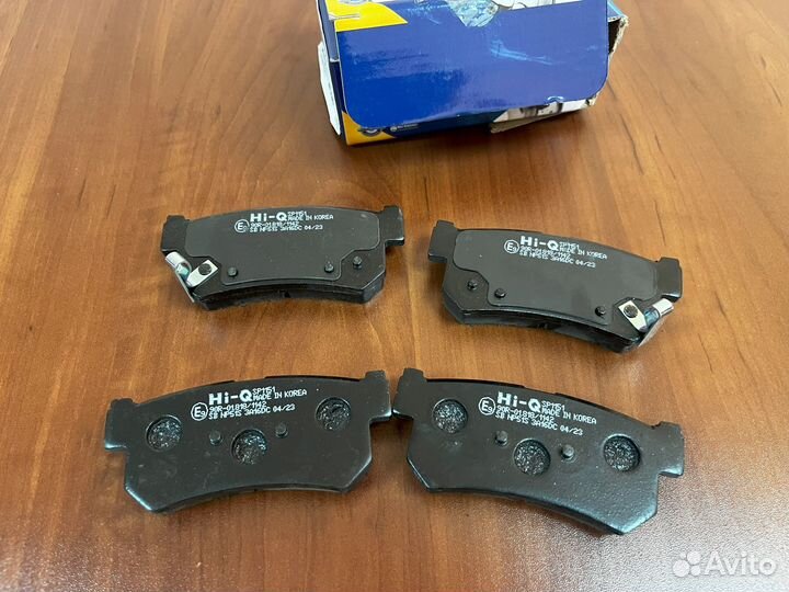 Рекстон колодки тормозные задние