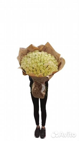 Розы 101 штука 70 см