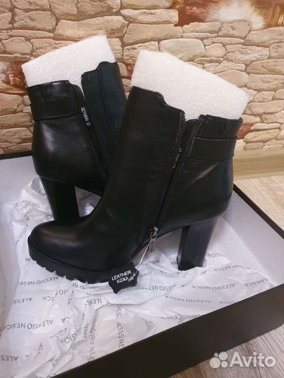 Ботильоны женские 37 размер натуральная кожа