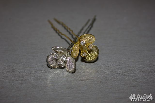 Свадебные гребешки, шпильки